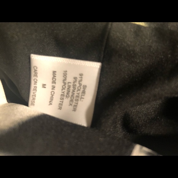 🌸🌸Pleated Skirt - blk/blue/white/yellow - M🌸🌸🌸 - Picture 8 of 8